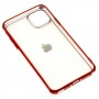 Чехол для iPhone 11 Pro Max Metall Effect красный