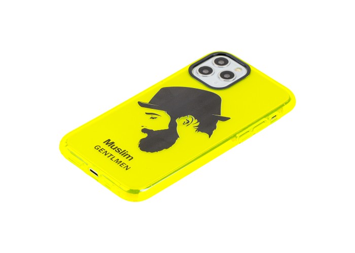 Чехол для iPhone 11 Pro Max Neon print gentlmen