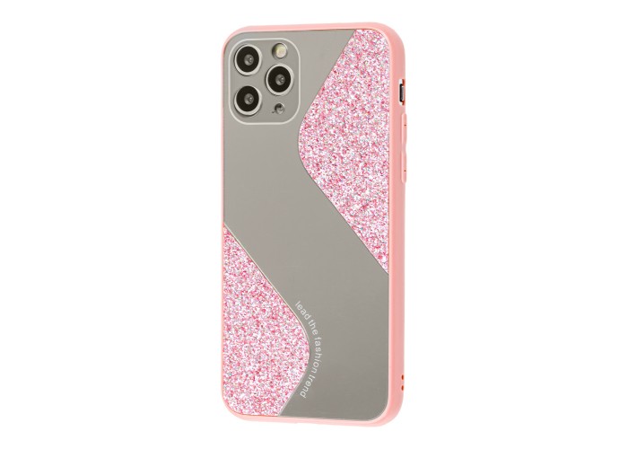 Чехол для iPhone 11 Pro Max Shine mirror розовый