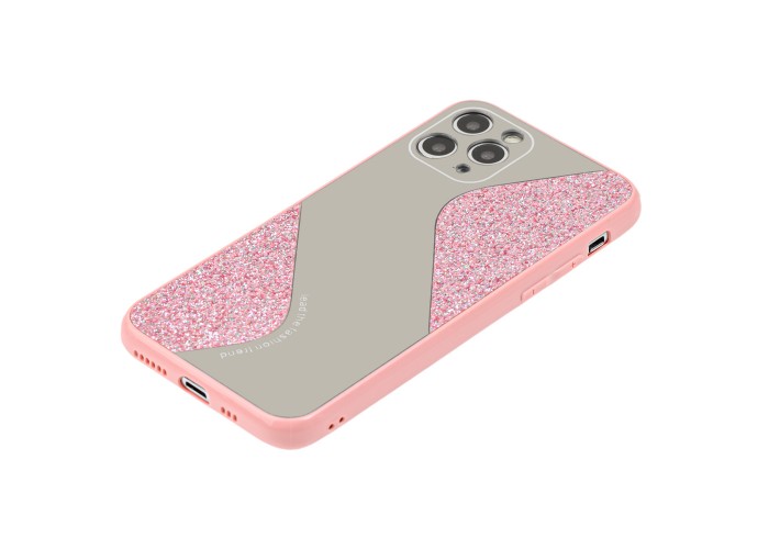 Чехол для iPhone 11 Pro Max Shine mirror розовый