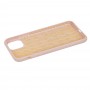 Чехол для iPhone 11 Pro Max Silicone Weaving розовый песок