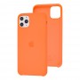 Чехол silicone для iPhone 11 Pro Max case папайя