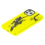 Чехол для iPhone 11 Pro Max Neon print basketball