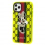 Чехол для iPhone 11 Pro Max Neon print Минни Маус