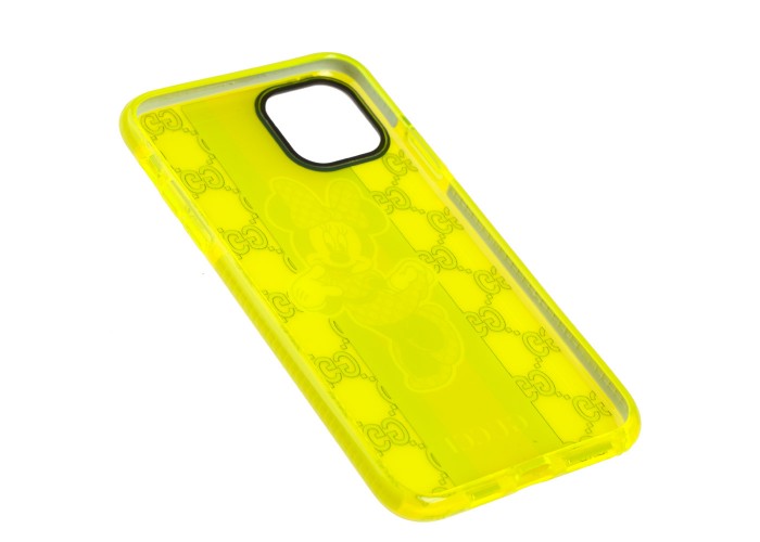 Чехол для iPhone 11 Pro Max Neon print Минни Маус