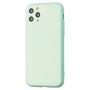 Чехол для iPhone 11 Pro Max glass LV бирюзовый