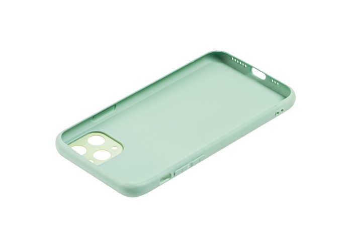 Чехол для iPhone 11 Pro Max glass LV бирюзовый
