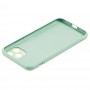 Чехол для iPhone 11 Pro Max glass LV бирюзовый