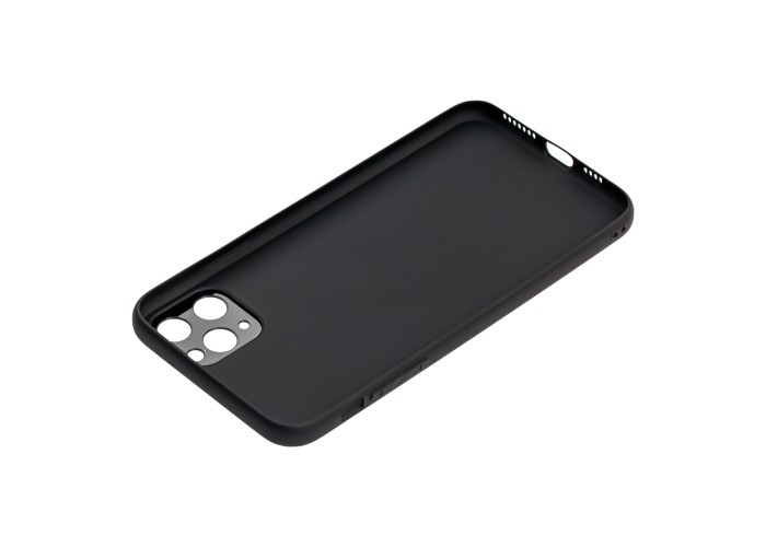 Чехол для iPhone 11 Pro Max glass LV черный