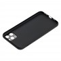 Чехол для iPhone 11 Pro Max glass LV черный