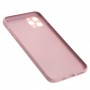 Чехол для iPhone 11 Pro Max glass LV розовый