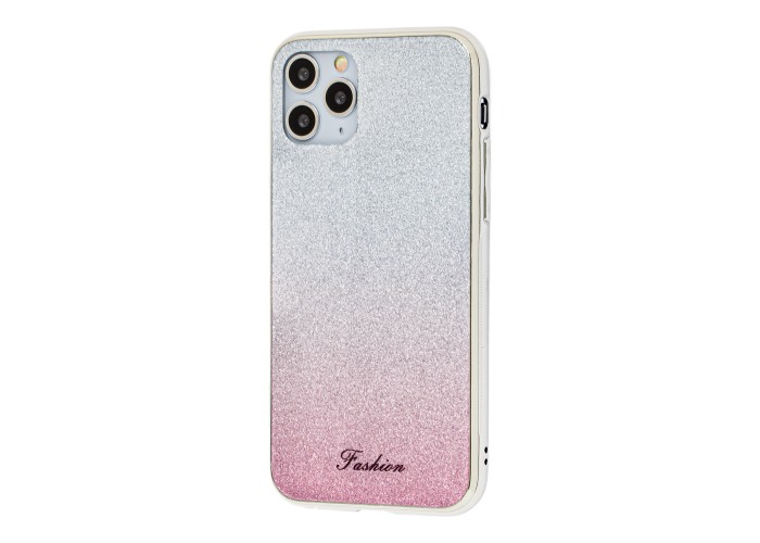 Чехол для iPhone 11 Pro Max Ambre Fashion серебристый / розовый