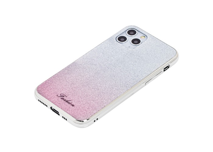 Чехол для iPhone 11 Pro Max Ambre Fashion серебристый / розовый
