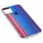 Чехол для iPhone 11 Pro Max Carbon Gradient Hologram синий