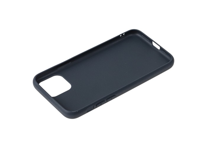 Чехол для iPhone 11 Pro Max Fiber Logo синий