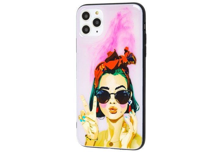 Чехол для iPhone 11 Pro Max Girls UV peace
