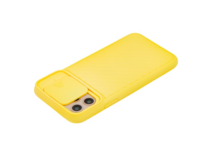 Чехол для iPhone 11 Pro Max Multi-Colored camera protect желтый