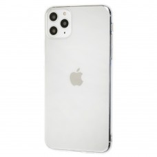 Чехол для iPhone 11 Pro Max NColor силикон прозрачный