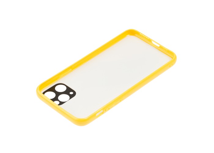 Чехол для iPhone 11 Pro Max Shine mirror желтый