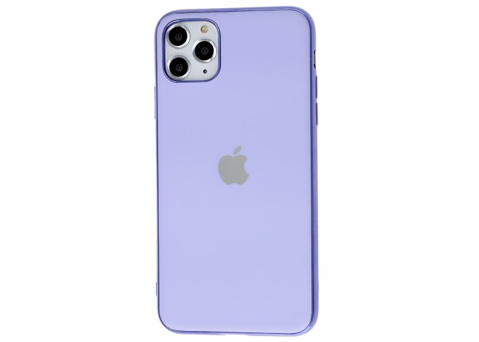 Чехол для iPhone 11 Pro Max Silicone case матовый (TPU) лавандовый