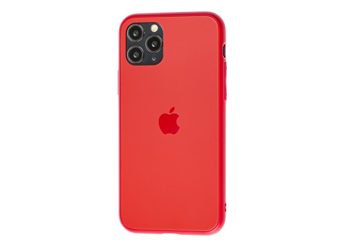 Чехол для iPhone 11 Pro Max TPU Matt красный