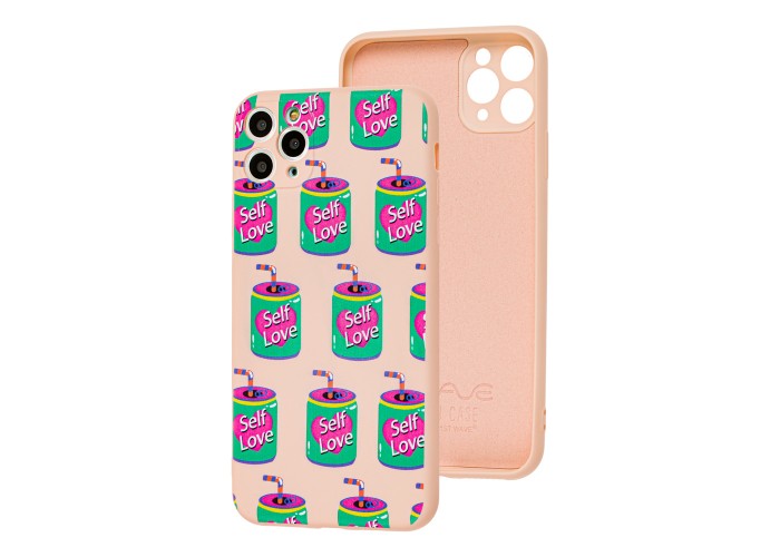 Чехол для iPhone 11 Pro Max Wave Fancy self love / pink sand