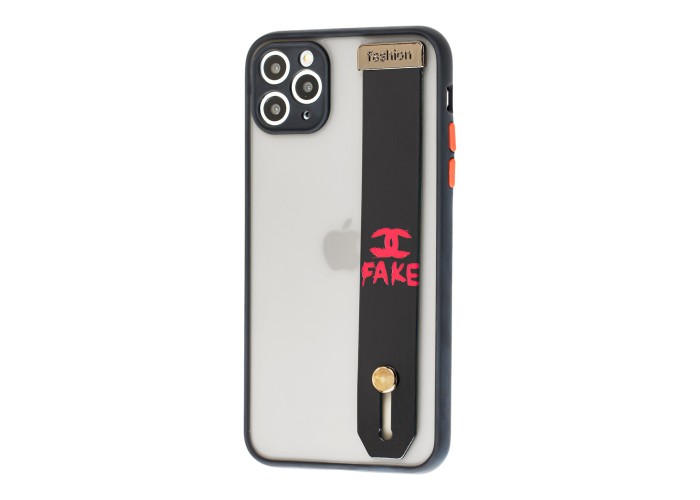 Чехол для iPhone 11 Pro Max WristBand fake черный
