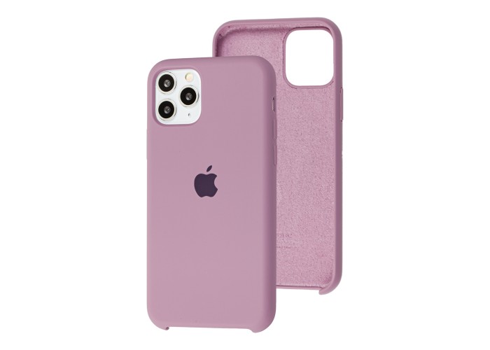 Чехол silicone для iPhone 11 Pro Max case blueberry