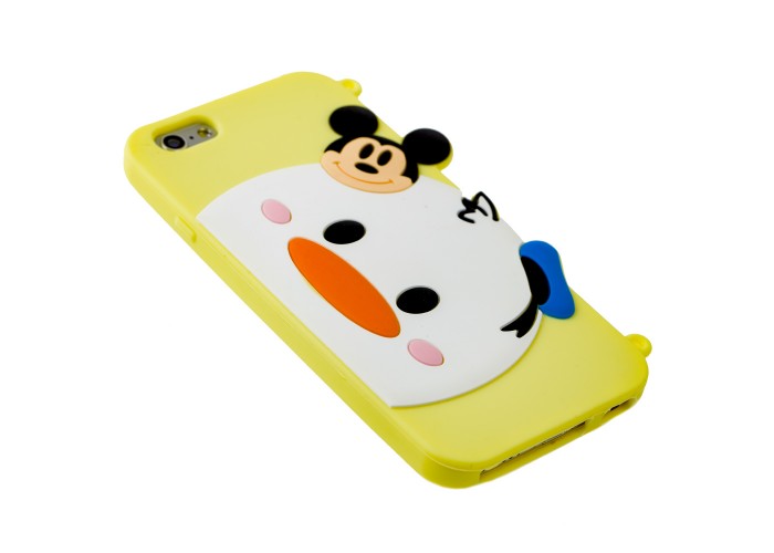3D чехол Disney Double Faces для iPhone 6 Mickey желтый