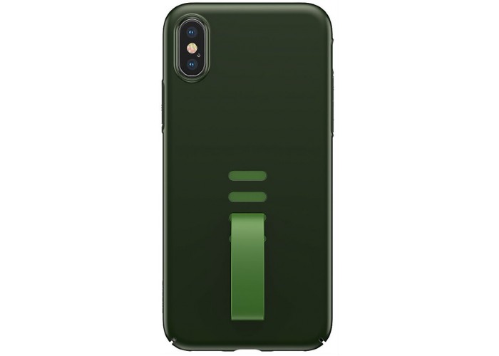 Чехол Baseus для iPhone X / Xs Little Tail Case зеленый