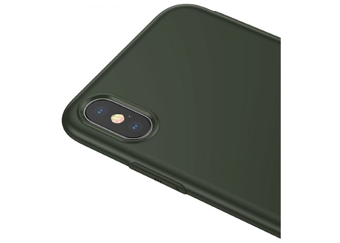 Чехол Baseus для iPhone X / Xs Little Tail Case зеленый