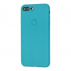 Чехол Carbon New для iPhone 7 Plus / 8 Plus голубой