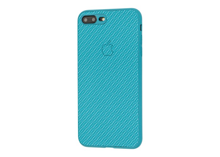 Чехол Carbon New для iPhone 7 Plus / 8 Plus голубой