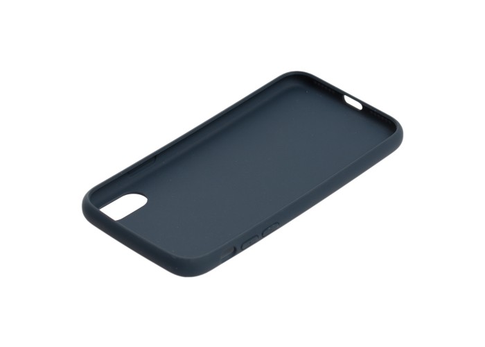 Чехол Carbon New для iPhone X / Xs синий