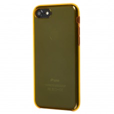 Чехол Clear для iPhone 7 / 8  желтый