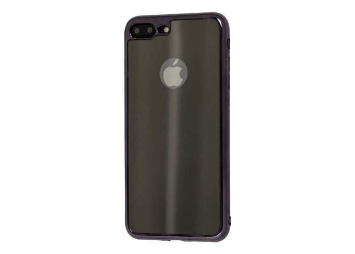 Чехол Glossy Stripe для iPhone 7 Plus / 8 Plus черный