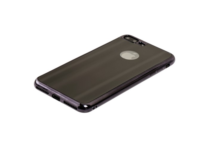 Чехол Glossy Stripe для iPhone 7 Plus / 8 Plus черный