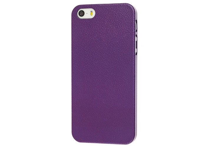Чехол Jekod iPhone 5 под кожу фиолетовый