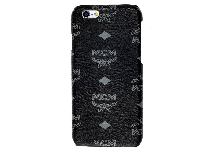 Чехол MCM для iPhone 6 эко кожа черный