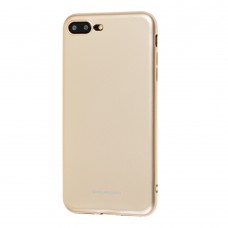 Чехол Molan Cano для iPhone 7 Plus / 8 Plus Jelly золотистый