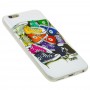 Чехол New Design для iPhone 6 белый с кедами