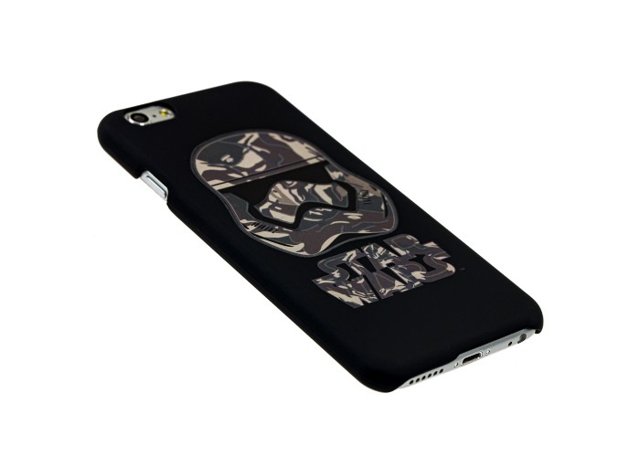 Чехол Star Wars для iPhone 6 черный с серым