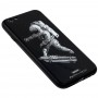 Чехол White Knight для iPhone 6 pictures glass космонавт