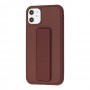 Чехол для iPhone 11 Bracket brown