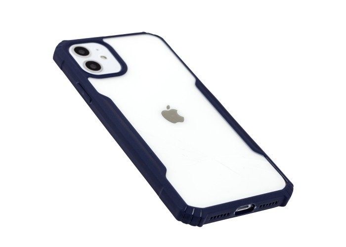 Чехол для iPhone 11 Defense shield silicone синий