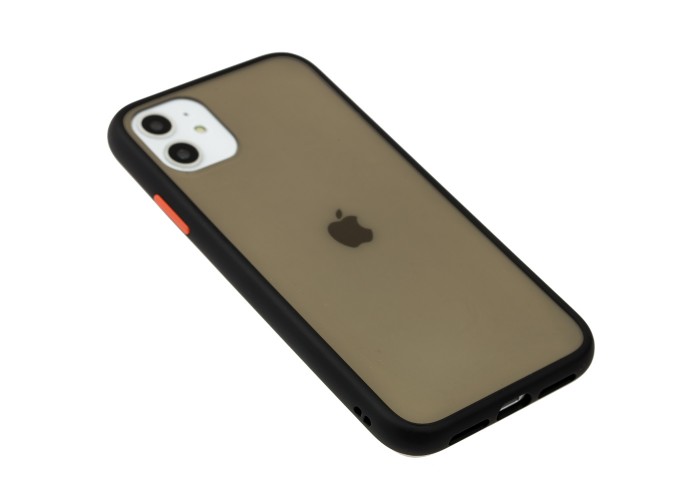 Чехол для iPhone 11 LikGus Maxshield черно-красный