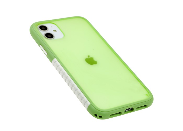 Чехол для iPhone 11 LikGus Mix Colour зеленый