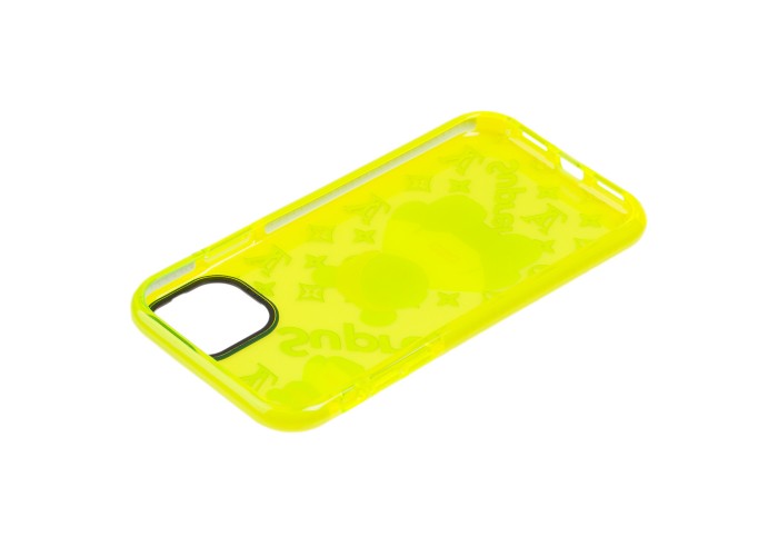 Чехол для iPhone 11 Neon print bear supreme