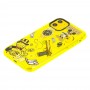 Чехол для iPhone 11 Neon print Микки Маус glamor