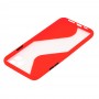 Чехол для iPhone 11 Pro Totu wave красный